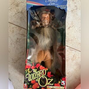 Vintage Unopened Box Cowardly Lion Wizard of Oz Doll